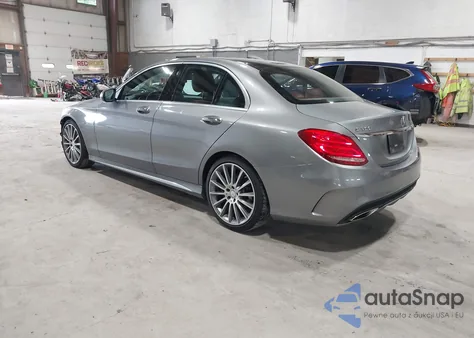 2015 Mercedes-Benz C 300 Luxury/Sport from USA, damaged, VIN 55SWF4JB0FU068422